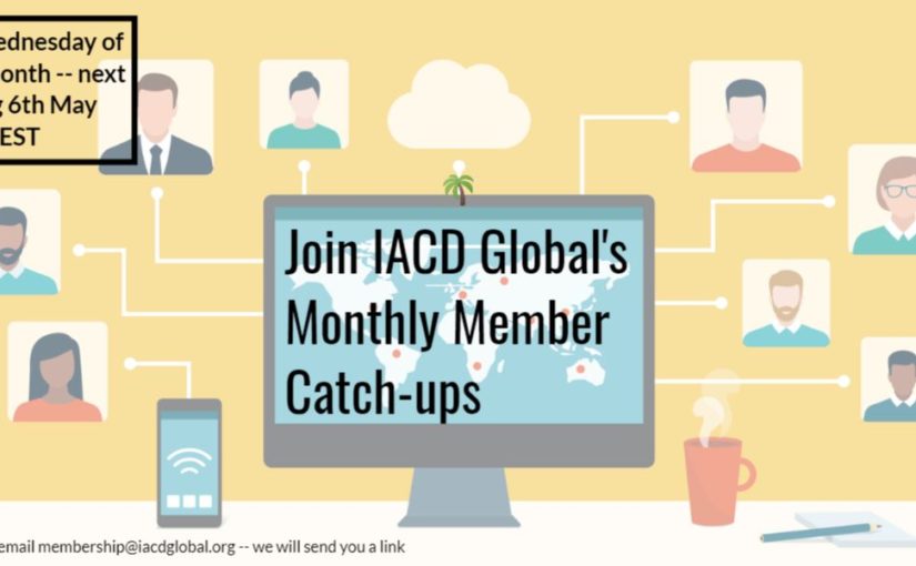 Calling all IACD members — join us for a catch-up on 6th May!