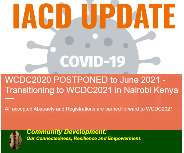 Update on WCDC2021: Kenya