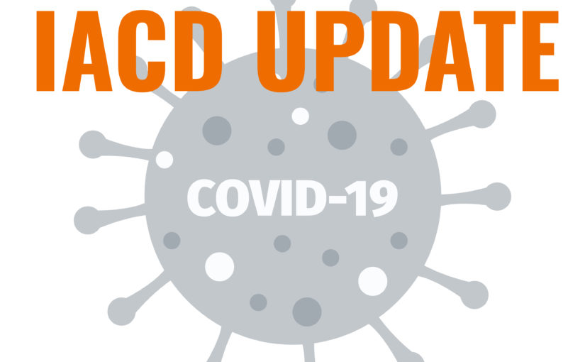 Country Correspondent Reports on Covid-19 with a message from IACD President, Anna Clarke