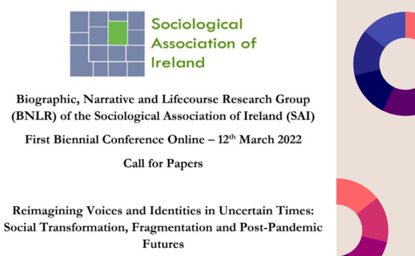 Call for Papers for the First Biennial Conference of the Biographic, Narrative and Lifecourse Research Group (BNLR) of the Sociological Association of Ireland (SAI)