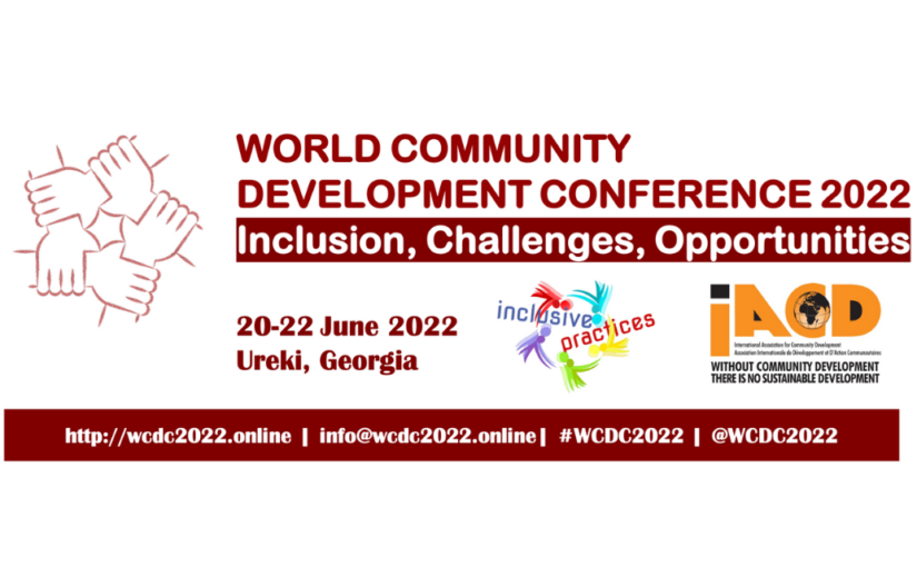 Announcing the dates for the 2022 World Community Development Conference!