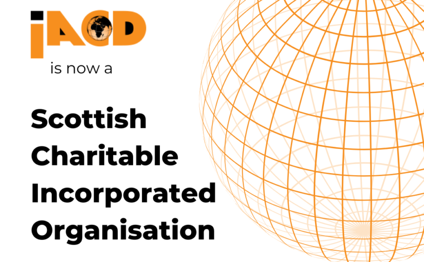 IACD is now a Scottish Charitable Incorporated Organisation!
