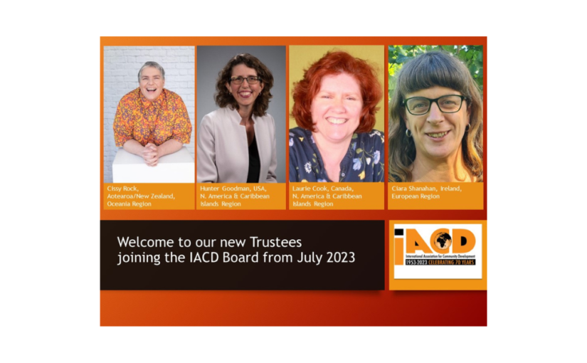 Welcome to our new Trustees